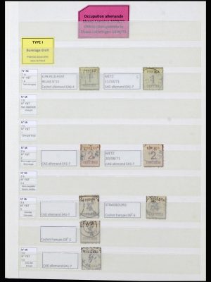 37071 Elzas-Lotharingen 1870-1871.