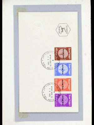 37059 Israël brieven en FDC's 1948-1970.