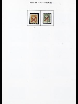 37109 Zwitserland luchtpost 1919-1988.