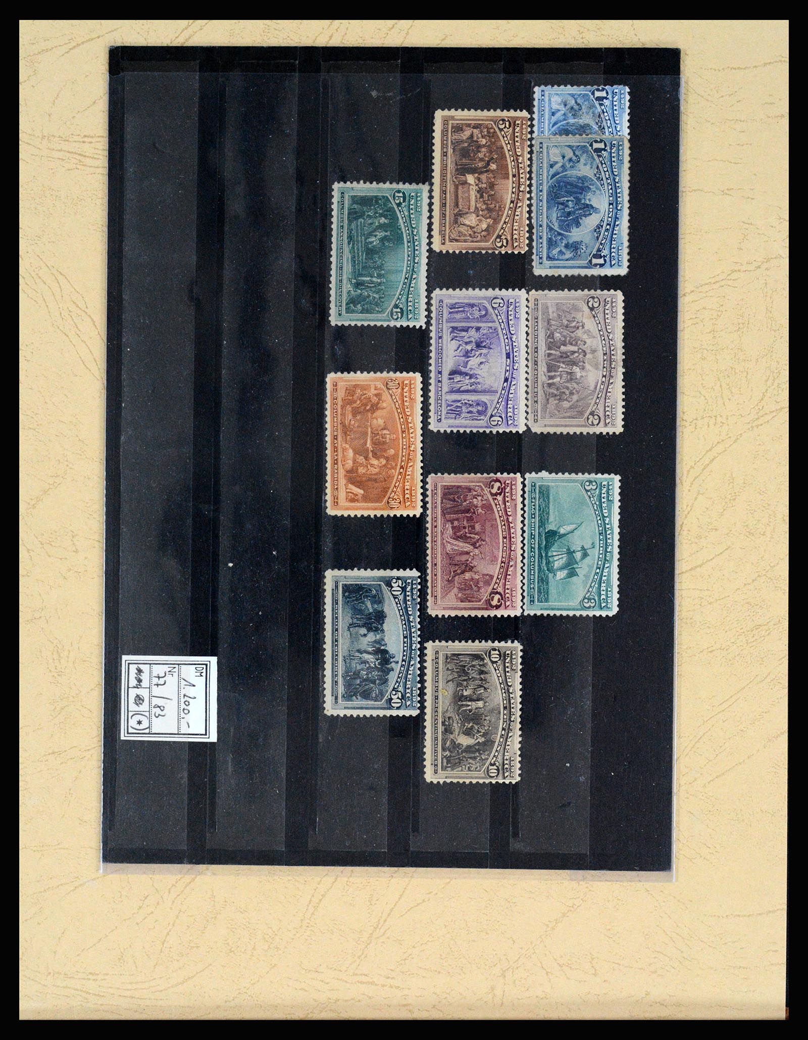 37131 001 37131 USA 1851-1990. - Afbeelding 1