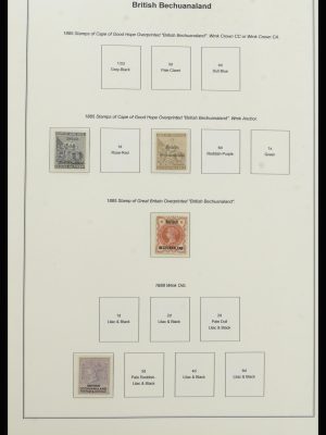 37199 Brits Bechuanaland 1885-1966.