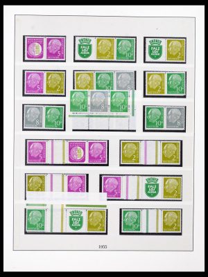 37336 Bundespost combinaties 1955-1980.