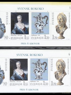 37341 Zweden postzegelboekjes.