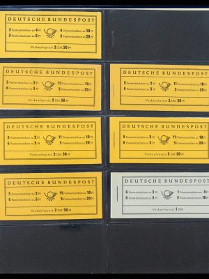 37365 Bundespost postzegelboekjes 1951-2001.