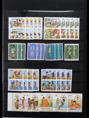 37512 Motief padvinders 1934-1995.