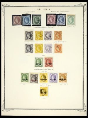 37628 St. Lucia 1860-1949.