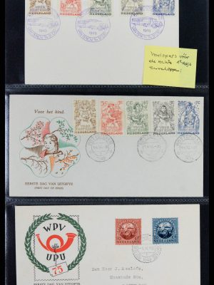 37710 Nederland FDC's 1949-1976.