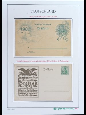 37899 Duitsland postwaardestukken 1900-1951.