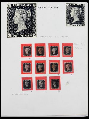 38325 Engeland gebruikt in Ierland 1840-1945.