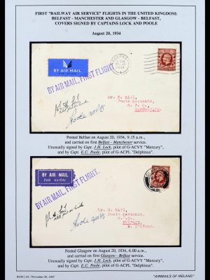 38427 Ierland luchtpostbrieven 1934-1939.