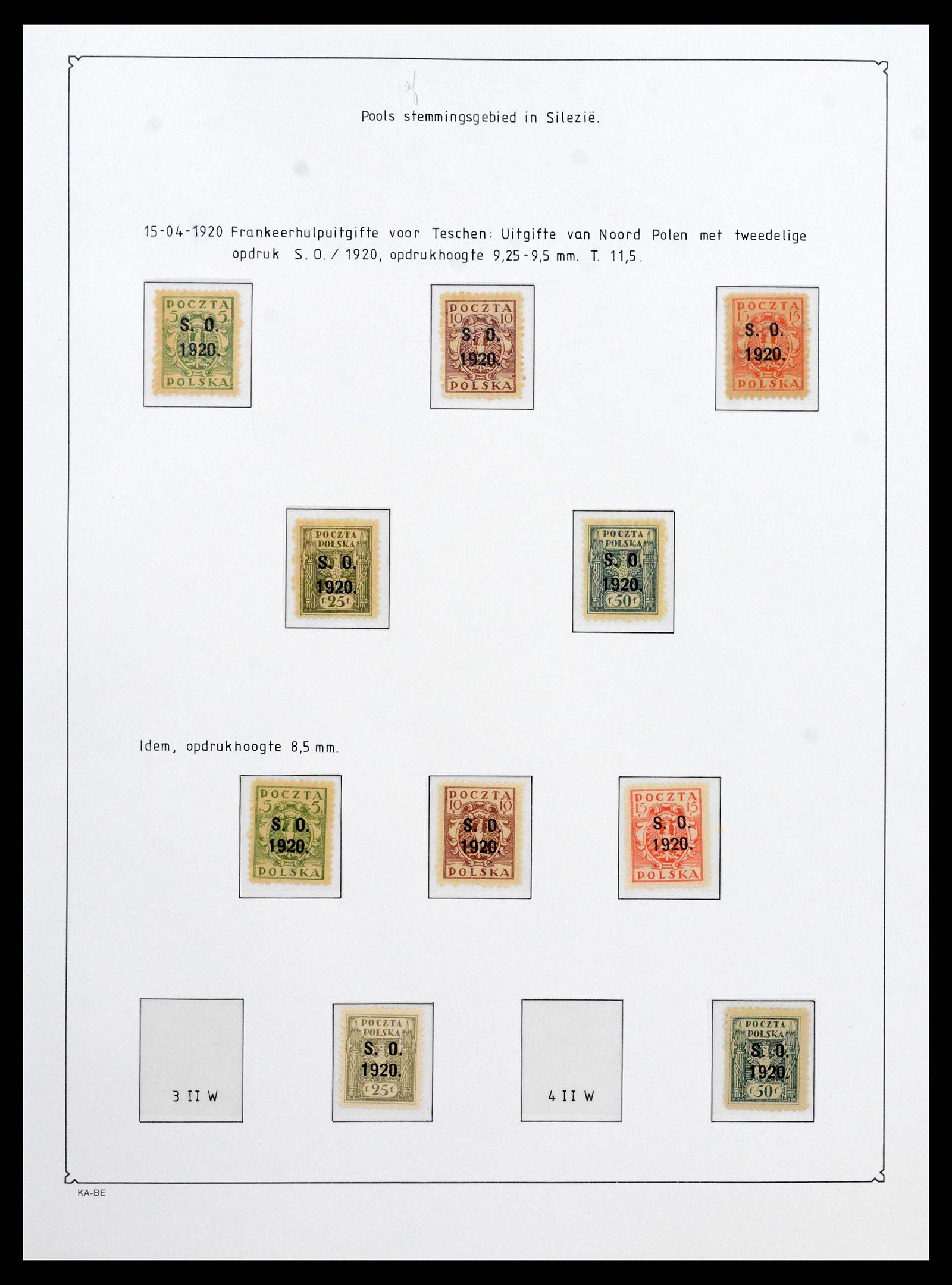 38464 0001 38464 Polen lokaal en back of the book 1920-1946. - Afbeelding 1