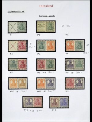 38650 Duitse Rijk combinaties 1912-1942.