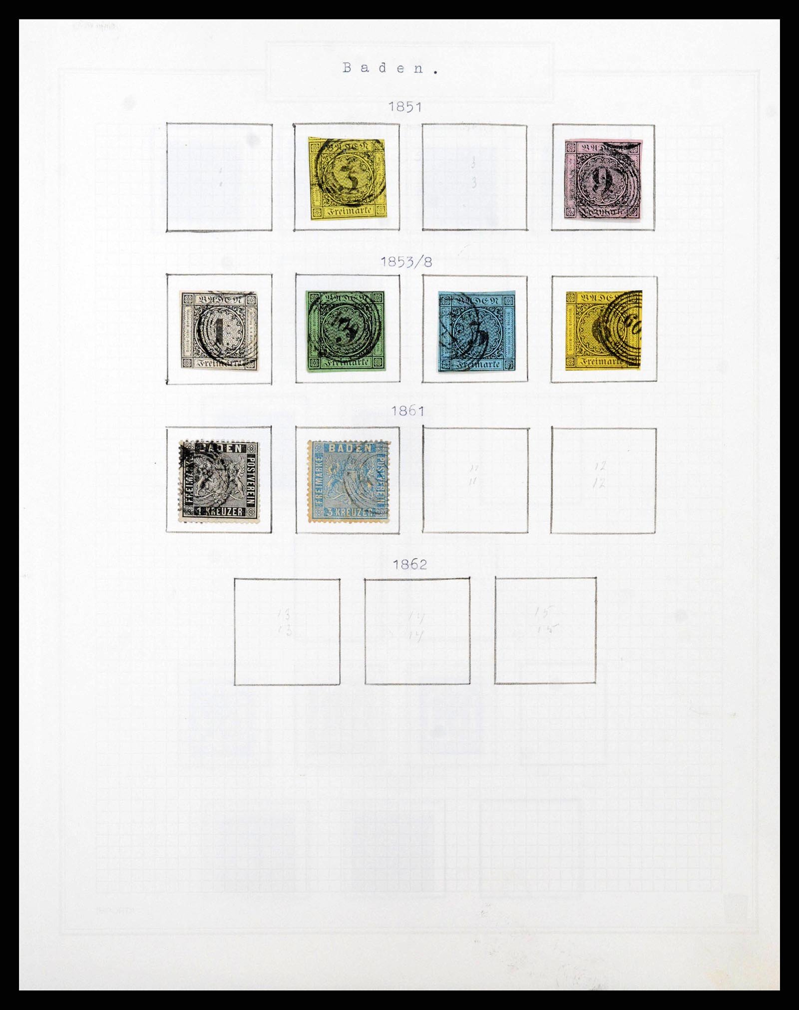 38677 0001 38677 Duitsland en gebieden 1850-1945. - Afbeelding 1