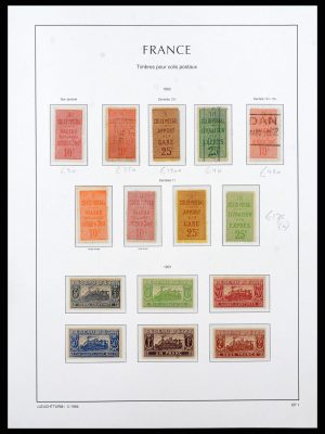 38770 Frankrijk pakketpostzegels 1892-1960.