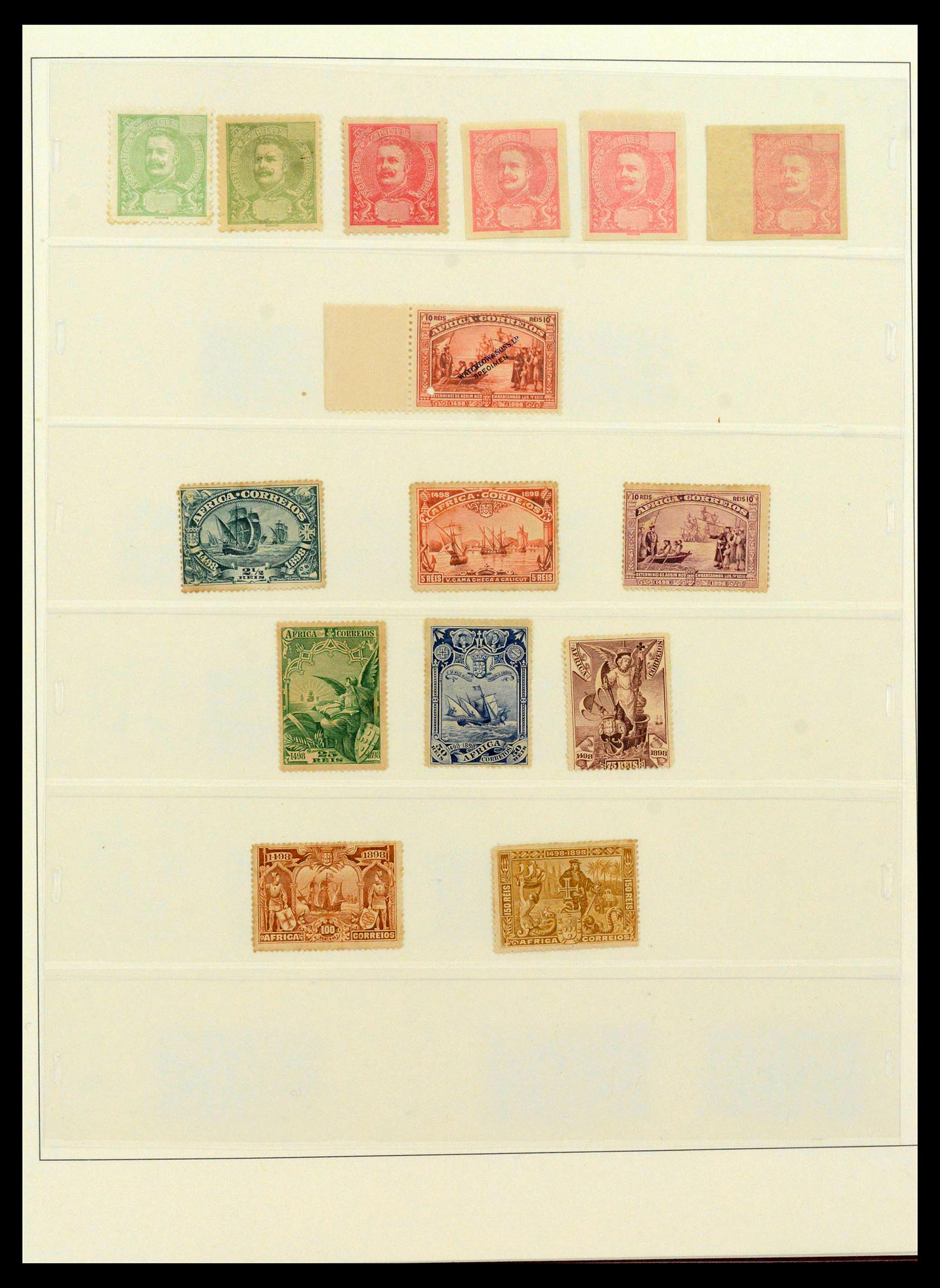 38750 0001 38750 SUPER verzameling Portugese koloniën 1870-1974. - Afbeelding 1