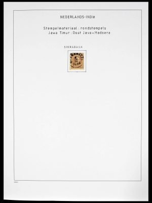 38783 Nederlands Indië stempels 1870-1948.