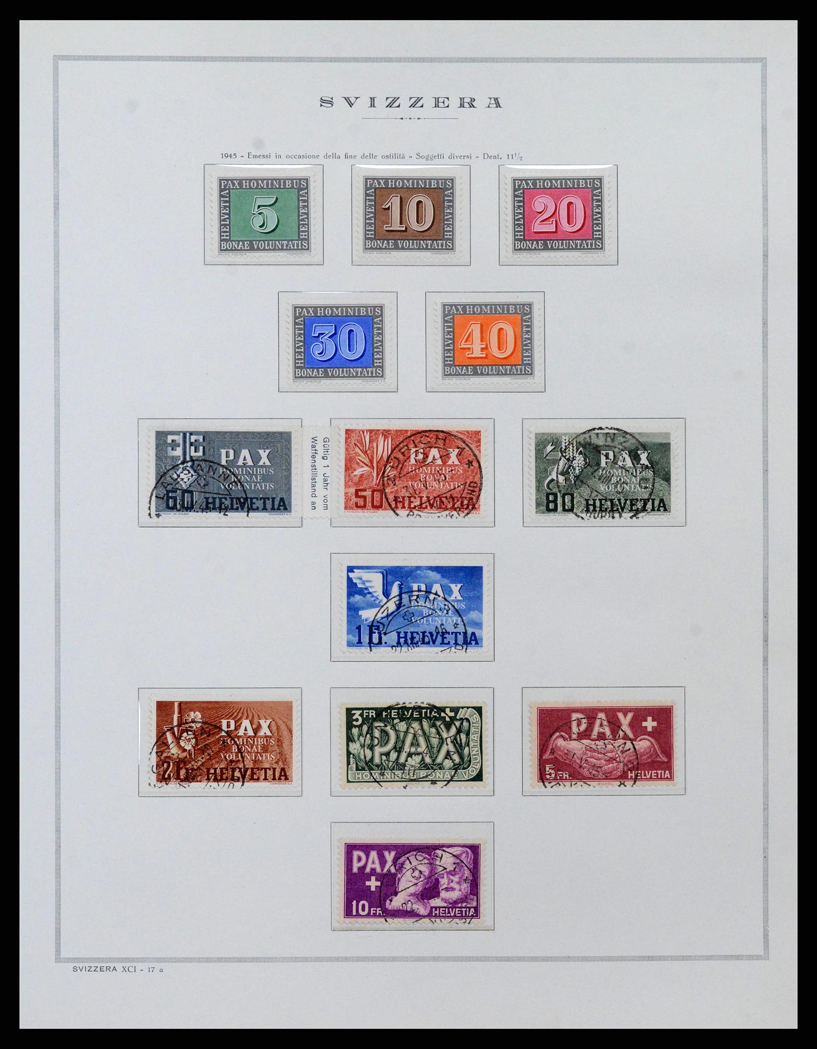 38968 0024 38968 Zwitserland 1852-2020. - Afbeelding 1