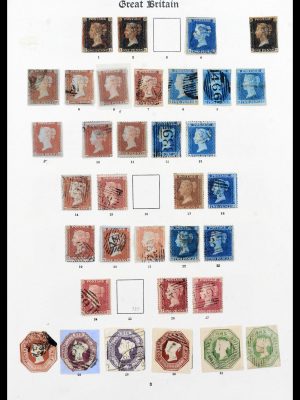 39000 Engeland superverzameling 1840-1936.
