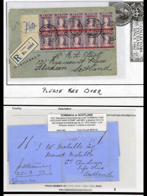 39119 Engelse koloniën brieven 1791-1961.