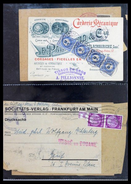 39126 Wereld brieven en kaarten 1860-1960. - Afbeelding 1
