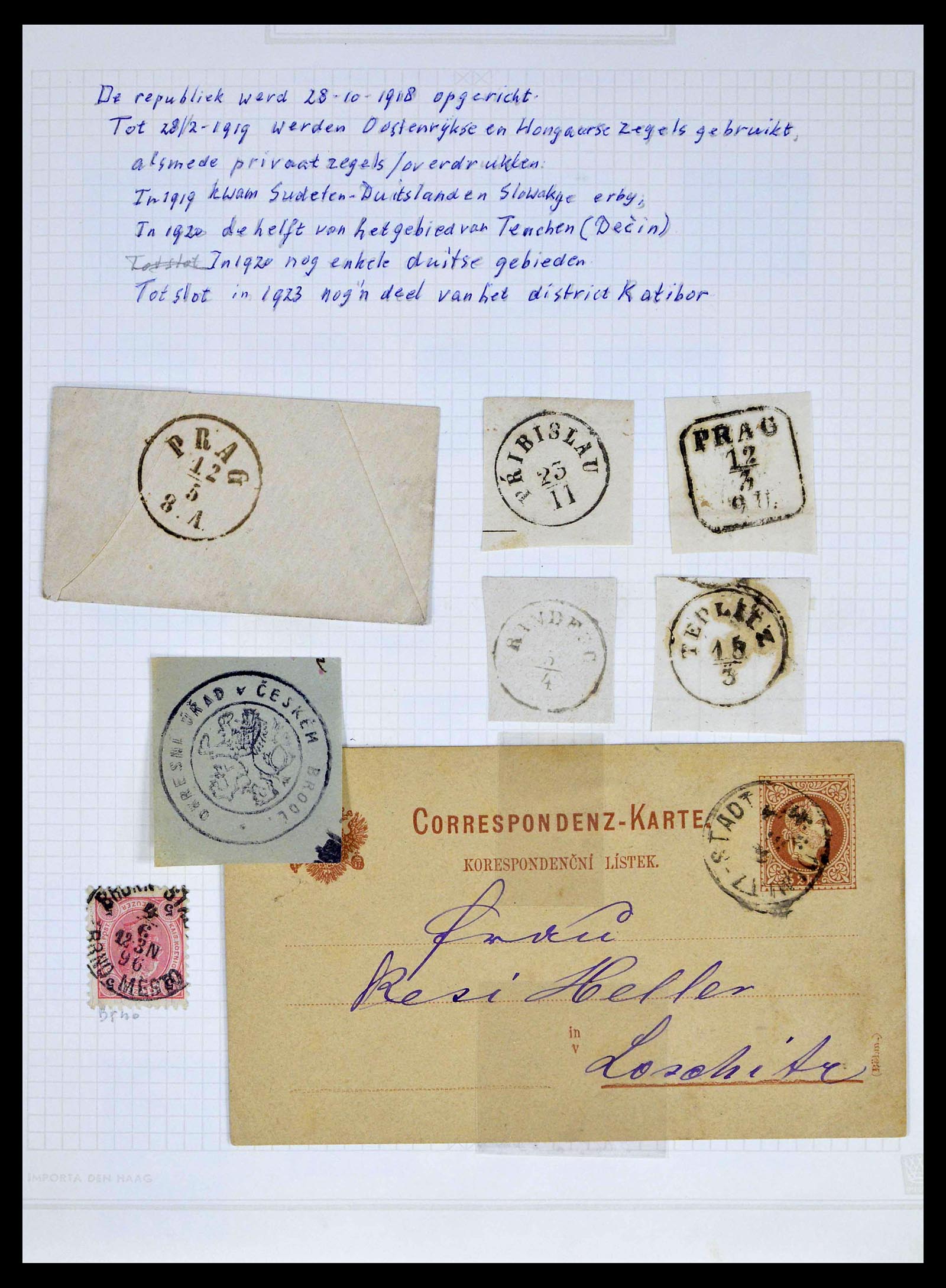 39207 0001 39207 Tsjechoslowakije 1918-1992. - Afbeelding 1