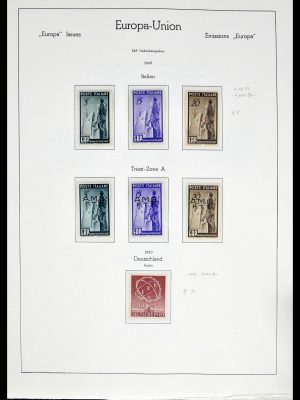 39227 Europa CEPT voor- en meelopers 1949-1985.