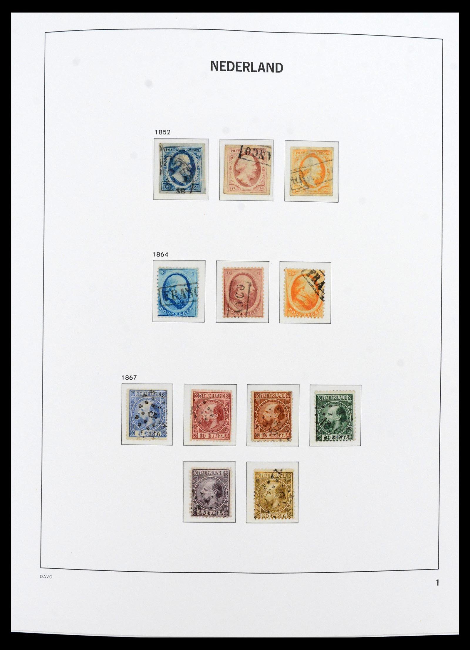 39365 0001 39365 Nederland compleet 1852-2021!! - Afbeelding 1