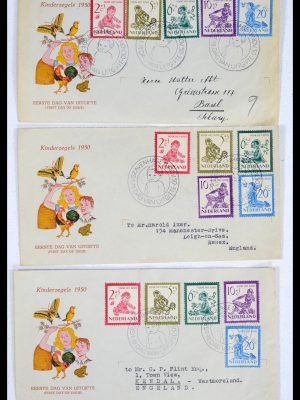 39474 Nederland FDC's 1950-1960.
