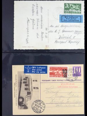 39533 Zwitserland luchtpost brieven 1925-1960.