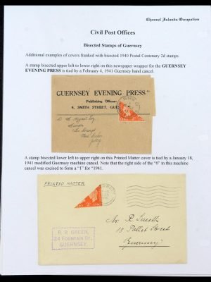 39481 Duitse bezetting kanaaleilanden 1940-1945.