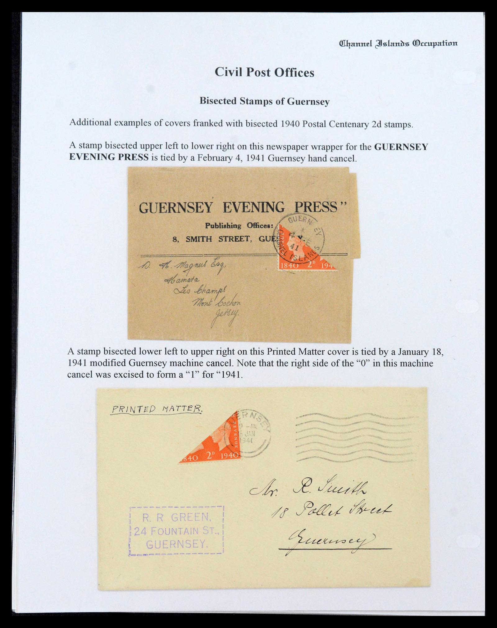 39481 0010 39481 Duitse bezetting kanaaleilanden 1940-1945. - Afbeelding 1