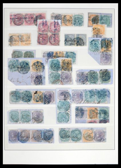 39526 India en Staten stempels 1856-1940. - Afbeelding 1