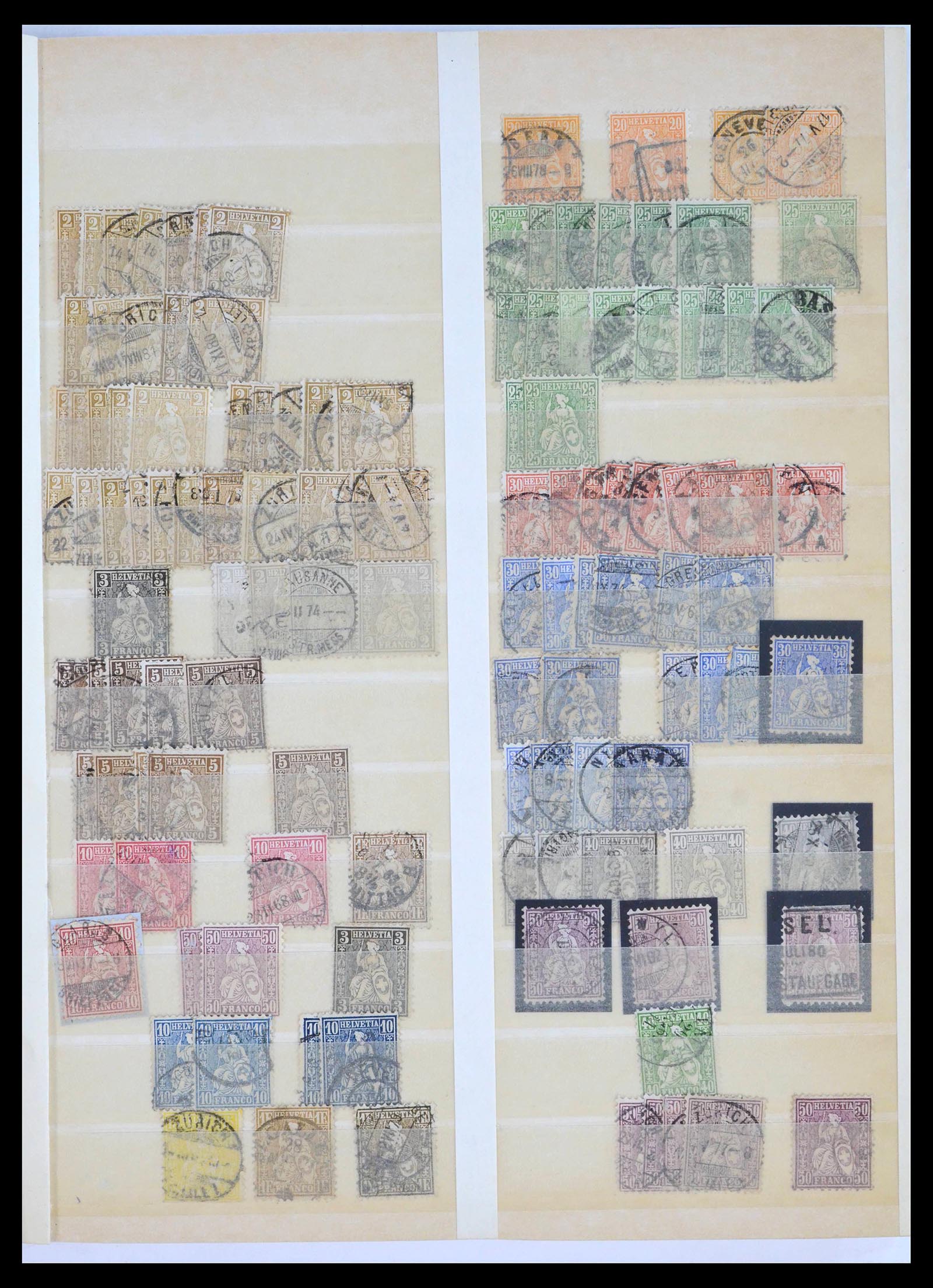 39554 0001 39554 Zwitserland 1880-1980. - Afbeelding 1