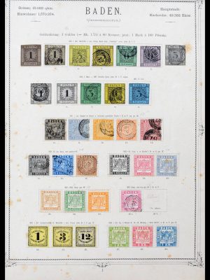 39600 Duitse Staten supercollectie 1849-1920.