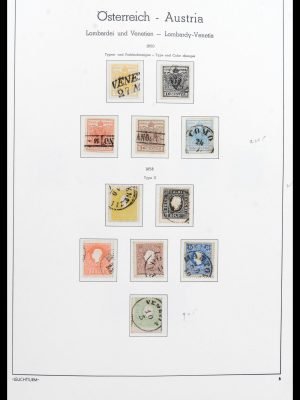 39620 Oostenrijkse gebieden en lokaalpost 1850-1922.
