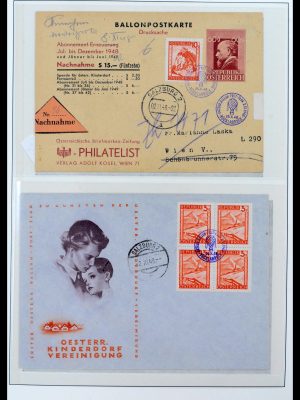39736 Oostenrijk ballonpost 1949-2005.