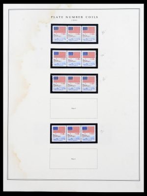 39782 USA plaatblokken en rolzegels 1920-2020!