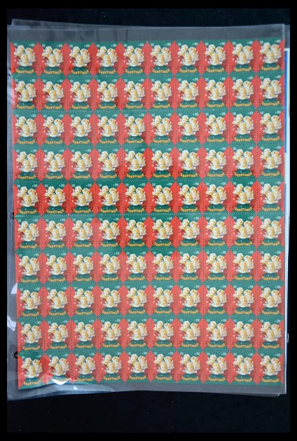 39784 USA Christmas seals 1909-1990. - Afbeelding 1