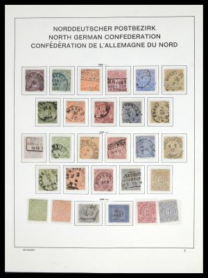 39796 Norddeutscher Postbezirk 1868-1870.