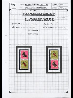 39871 Zwitserland combinaties 1909-1953.