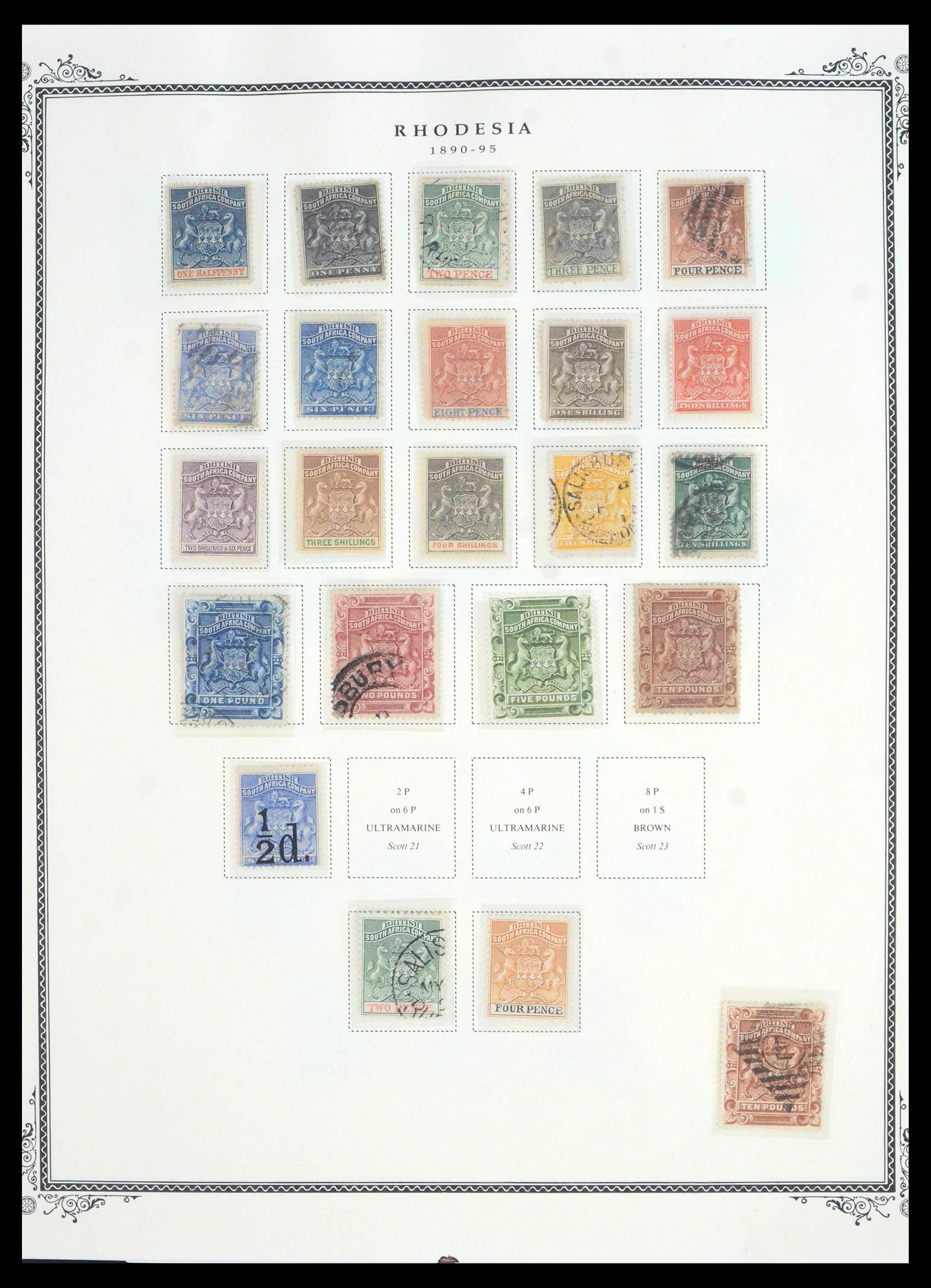 39950 0002 39950 Rhodesië 1890-1919. - Afbeelding 1