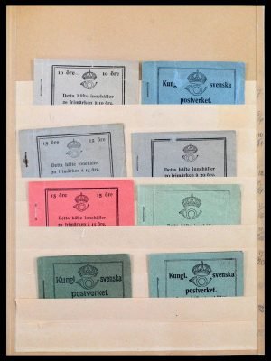 39976 Zweden postzegelboekjes 1910-1980.