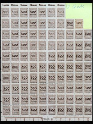 40028 Duitse Rijk infla vellen.