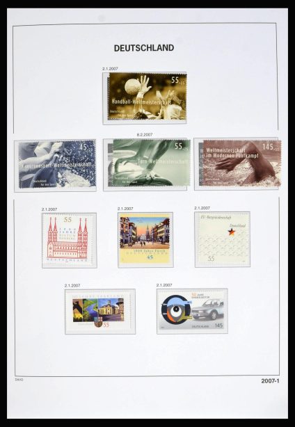 40058 Bundespost 2007-2023! - Afbeelding 1