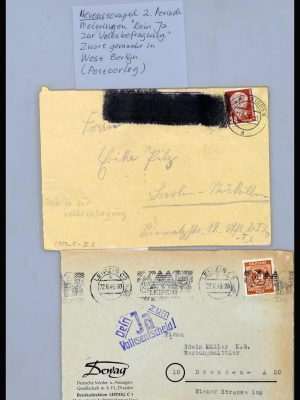 40094 Duitsland propaganda kaarten 1946-1954.