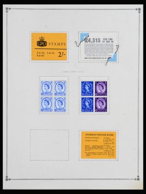 40128 Engeland postzegelboekjes 1965-1994.
