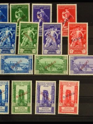 40224 Italiaanse koloniën specimen 1929-1937.