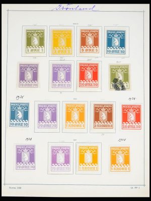 40272 Groenland compleet 1905-1956.