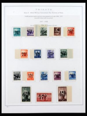40447 Triëst-A compleet 1947-1954.