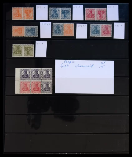 40504 Duitse Reich combinaties op brief 199-1942. - Afbeelding 1